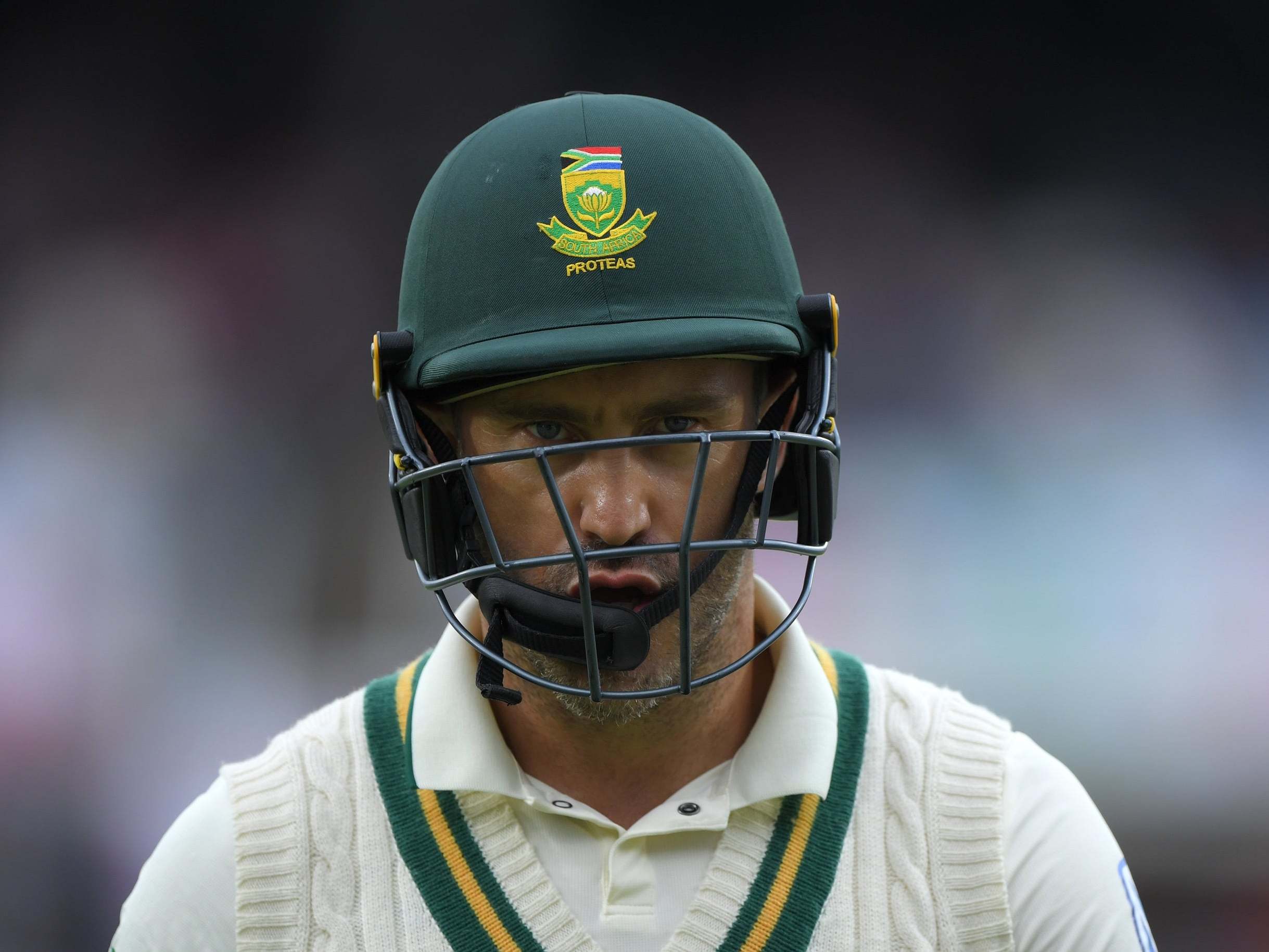 Faf Du Plessis is nearing the end of his time as South Africa captain