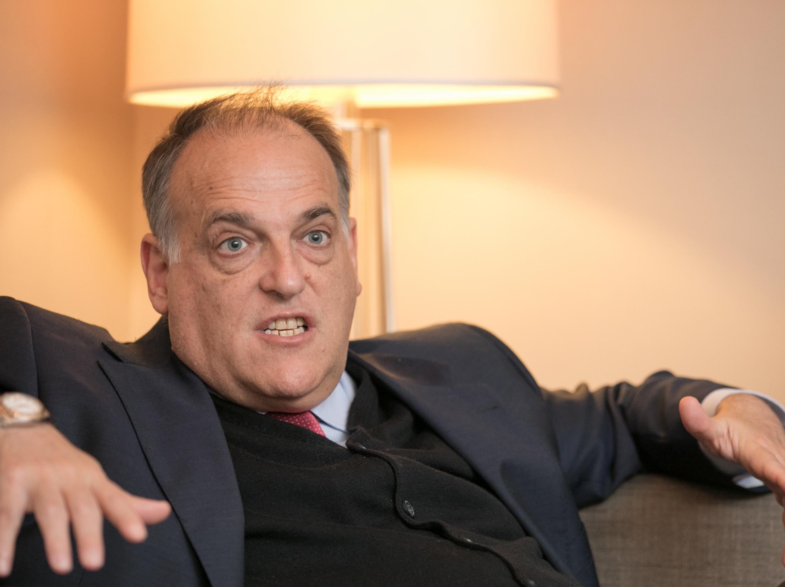 Javier Tebas has urged plans to behave