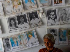 Sri Lanka president admits 20,000 missing from civil war are dead