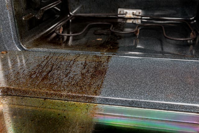 Cleaning your oven can be a hassle but the end product is worth the work