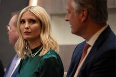 Ivanka Trump blanks reporter asking about impeachment trial