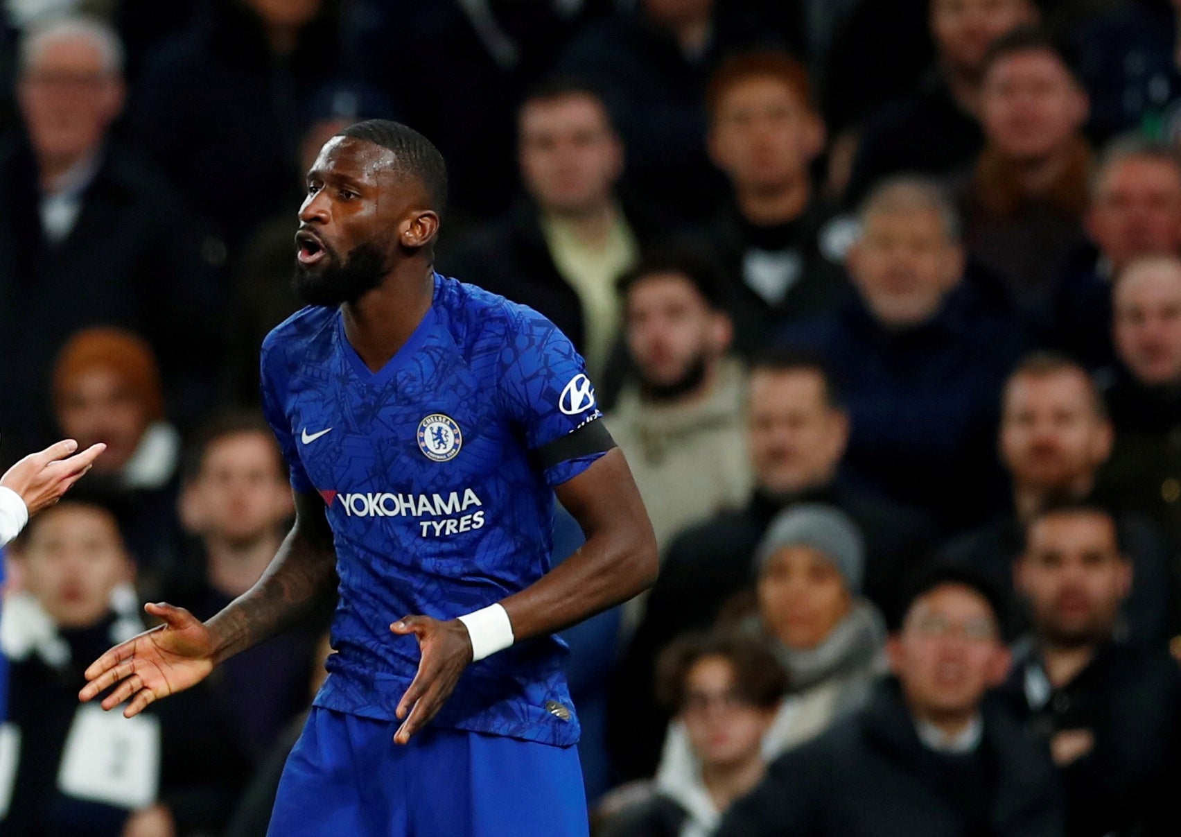 Antonio Rudiger claimed he was racially abused by Spurs fans