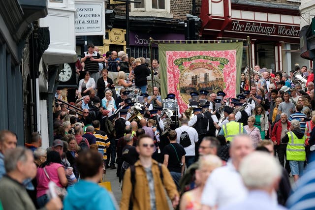 The Durham Miners Gala in 2019