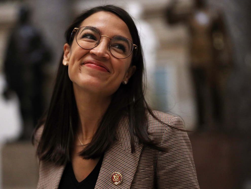 Trump Retweets Attack On Aoc Calling Her An Embarrassing Barely