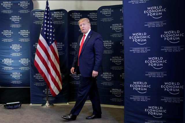 World leaders and activists including Donald Trump and Greta Thunberg attended Davos in Switzerland this year