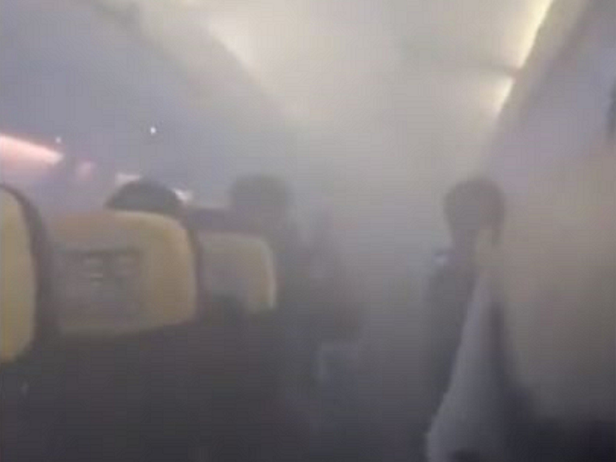 Passengers Scream On Ryanair Flight To Stansted As Cabin Suddenly