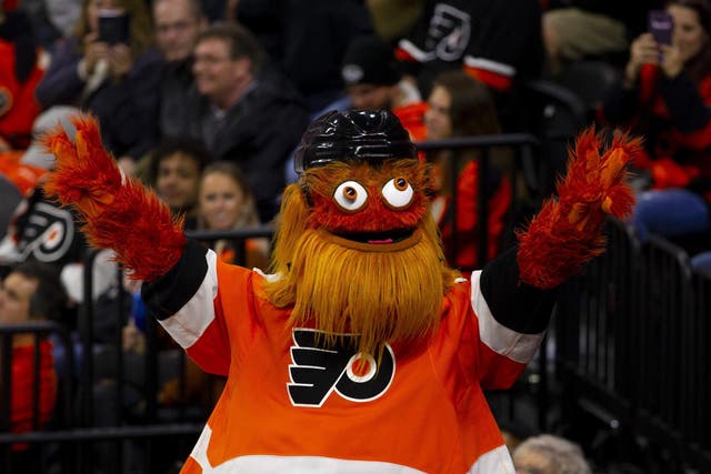 The mascot has been accused of assaulting a 13-year-old boy