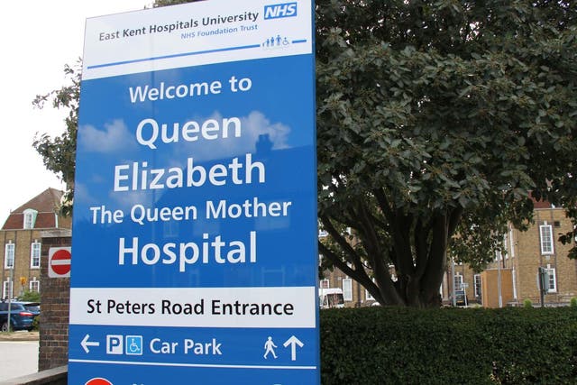 A criminal investigation has been launched into poor care at East Kent University Hospitals Trust