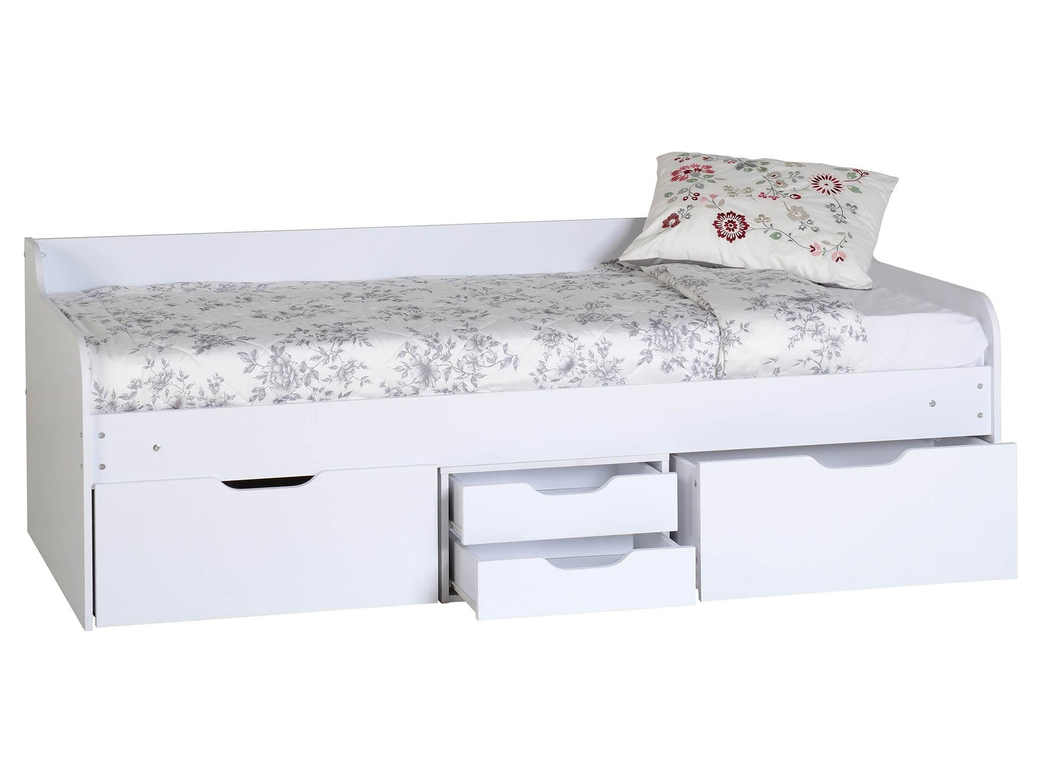 childrens single bed with drawers