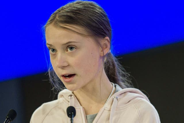 Greta Thunberg condemned US government 'inaction' on climate change at the Davos summit