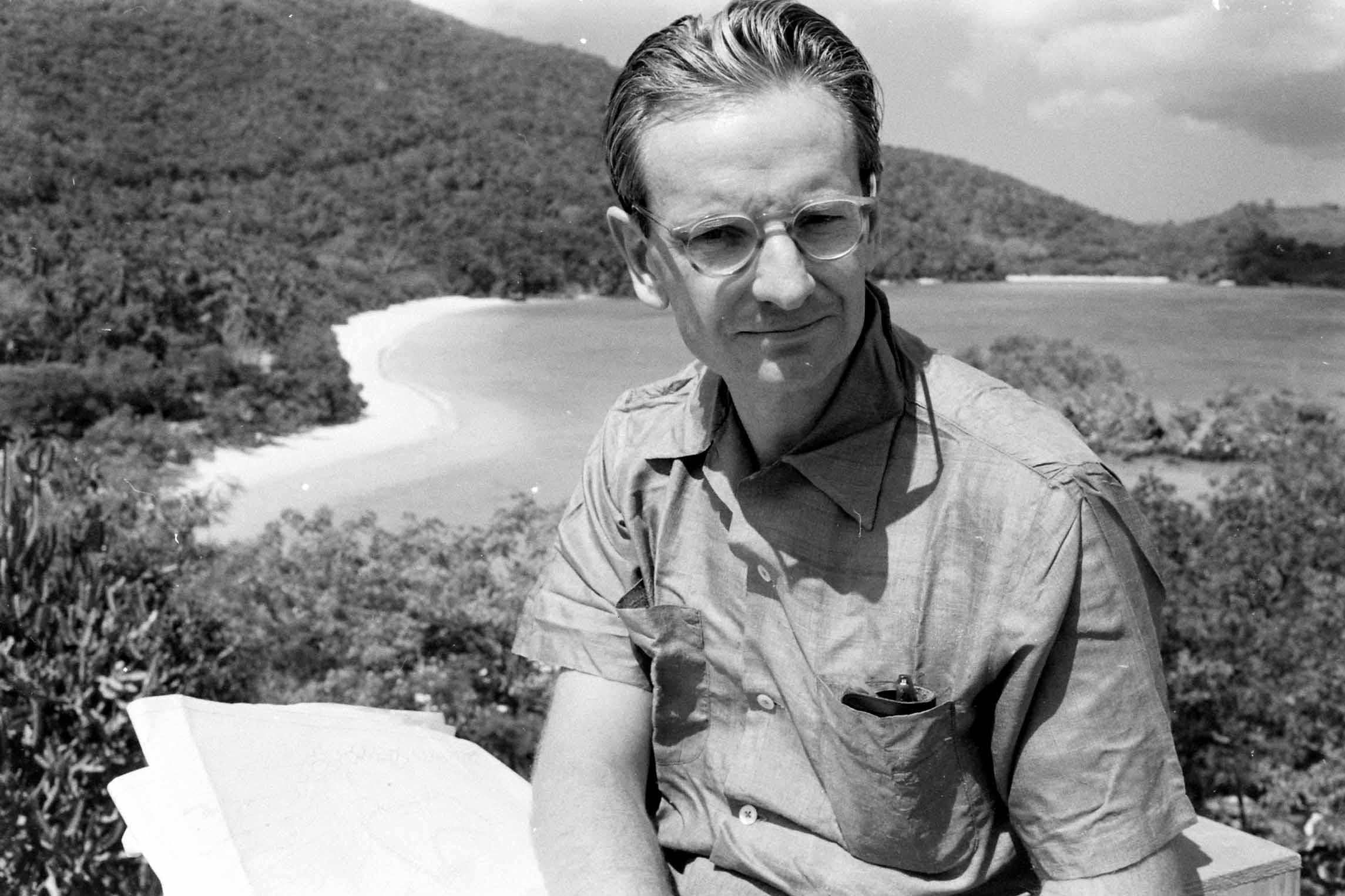 Laurance S Rockefeller on the US Virgin Islands, circa 1961 (LIFE/Getty)