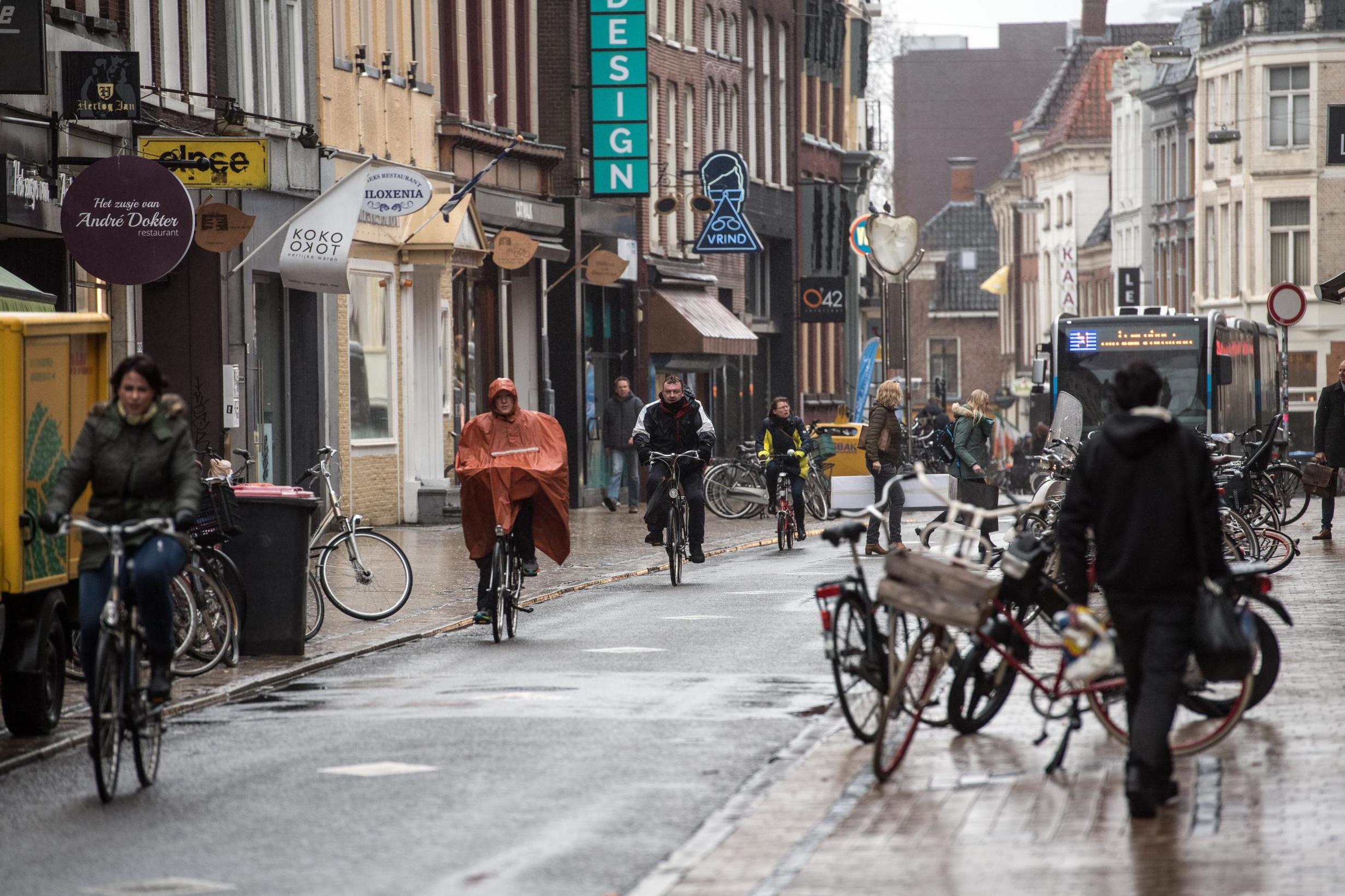 Groningen has been virtually car free since the Seventies (Getty)