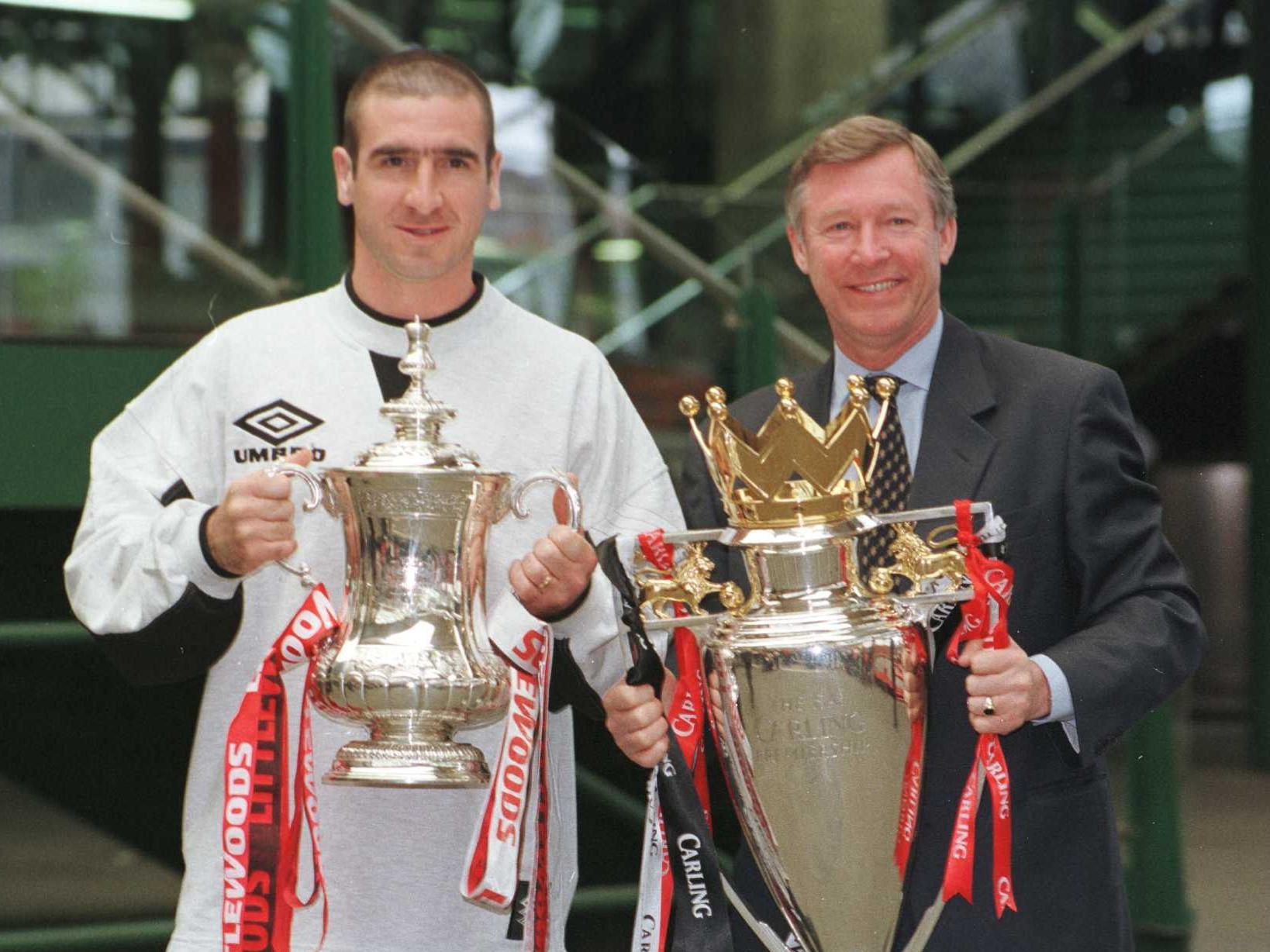 Cantona and Ferguson would go on to win the double in 1996