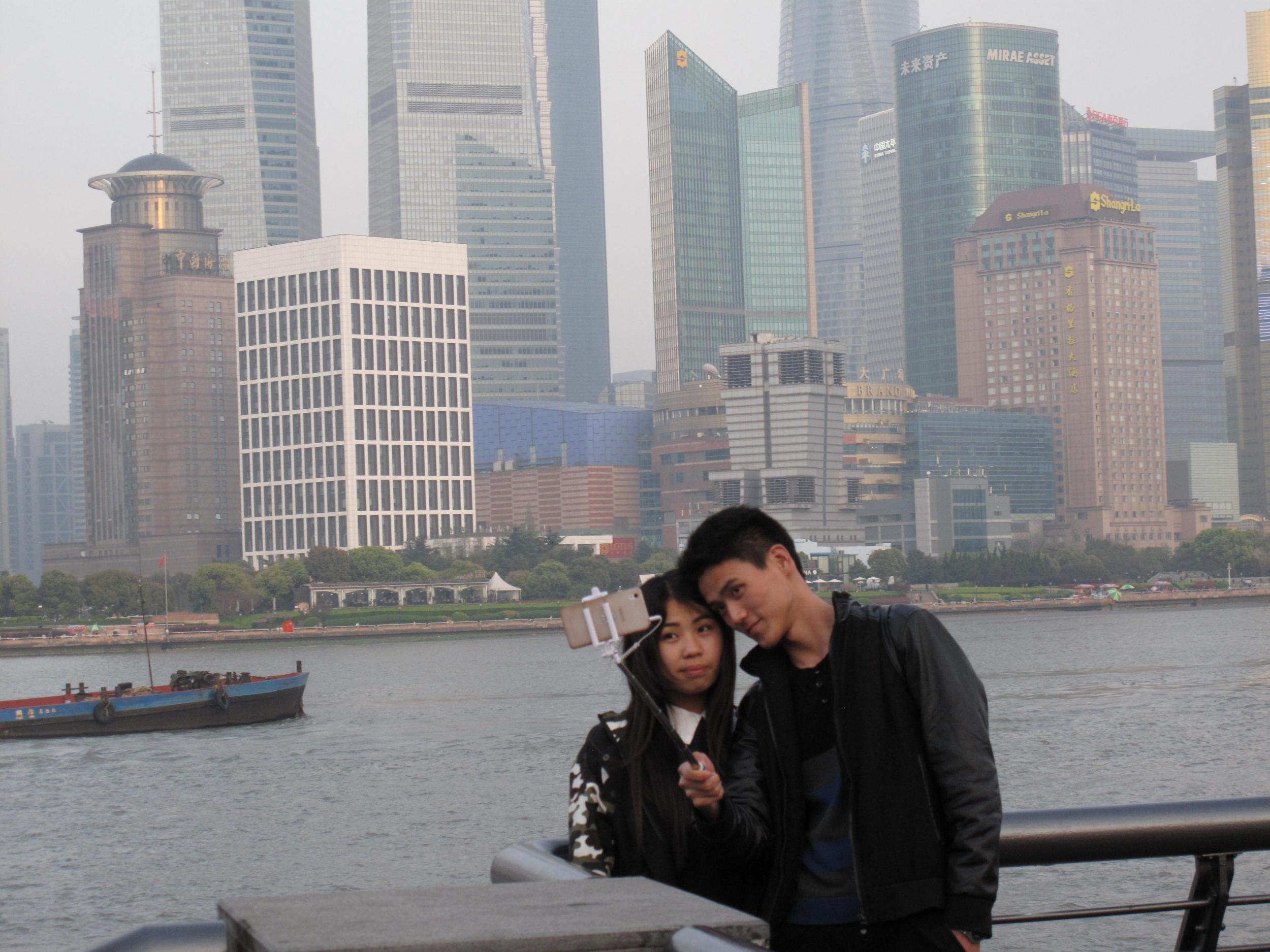 Worth the wait: the view from the Bund in Shanghai