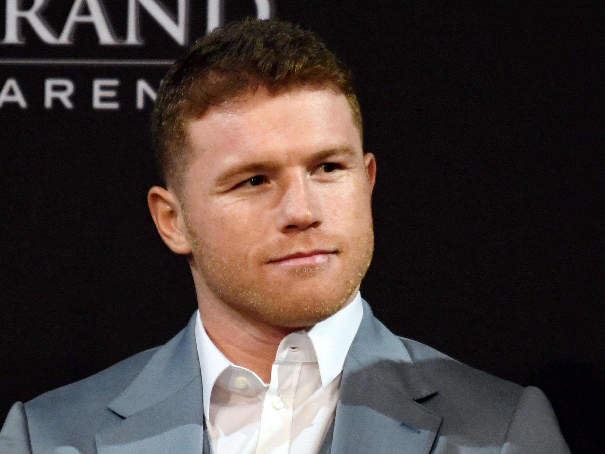 Canelo looked set to face the Briton in May