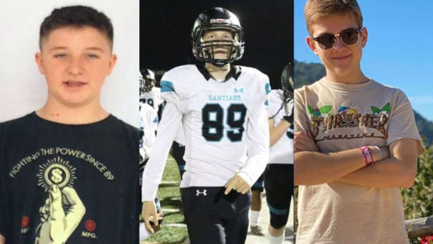 Drake Ruiz, Daniel Hawkins and Jacob Ivascu were killed in the incident, and three other teenagers hurt