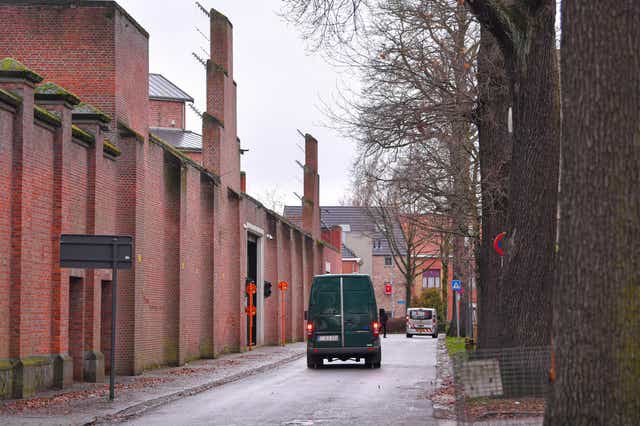 Turnhout prison in Belgian Flanders, where the man escaped from