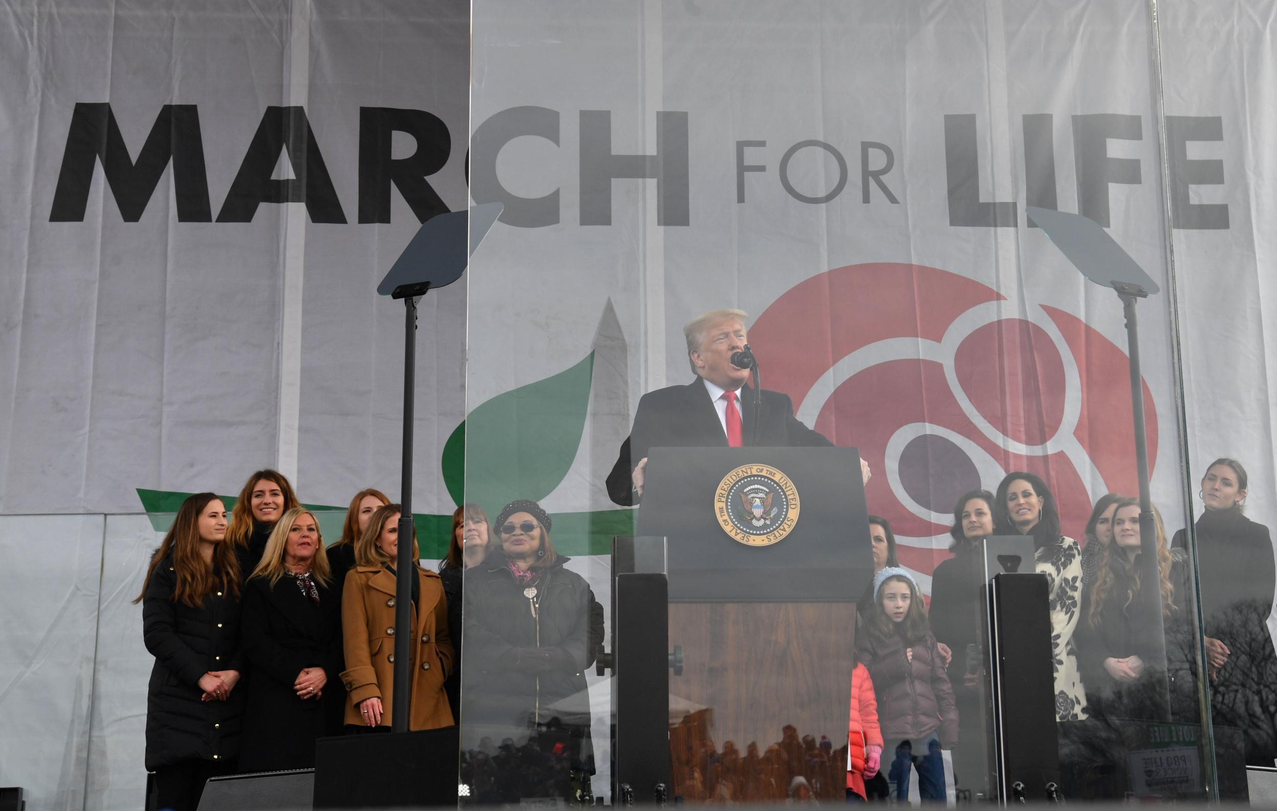 Trump tells anti-abortion conservatives at March for Life rally: You still need me