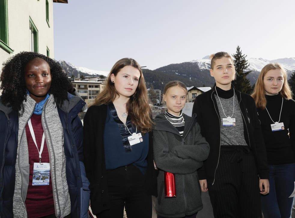 Young activists were welcomed to Davos this year alongside global powers