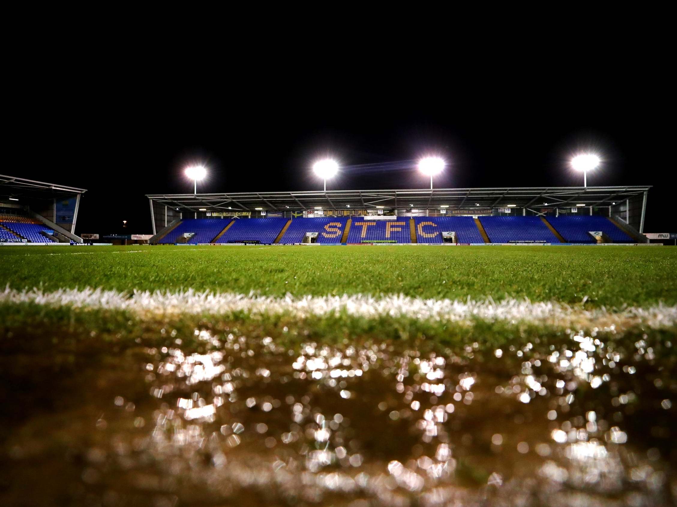 Shrewsbury Town's New Meadow Stadium will host Liverpool this weekend