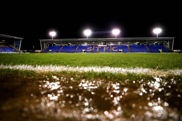 Shrewsbury Town's New Meadow Stadium will host Liverpool this weekend