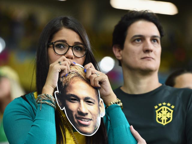 Brazil fans during their 7-1 loss to Germany at the 2014 World Cup were the subject of the Oxford Study