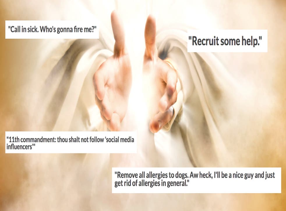 What Would You Do If You Were God Indy100 Indy100 What Would You Do If You Were God Indy100 Indy100