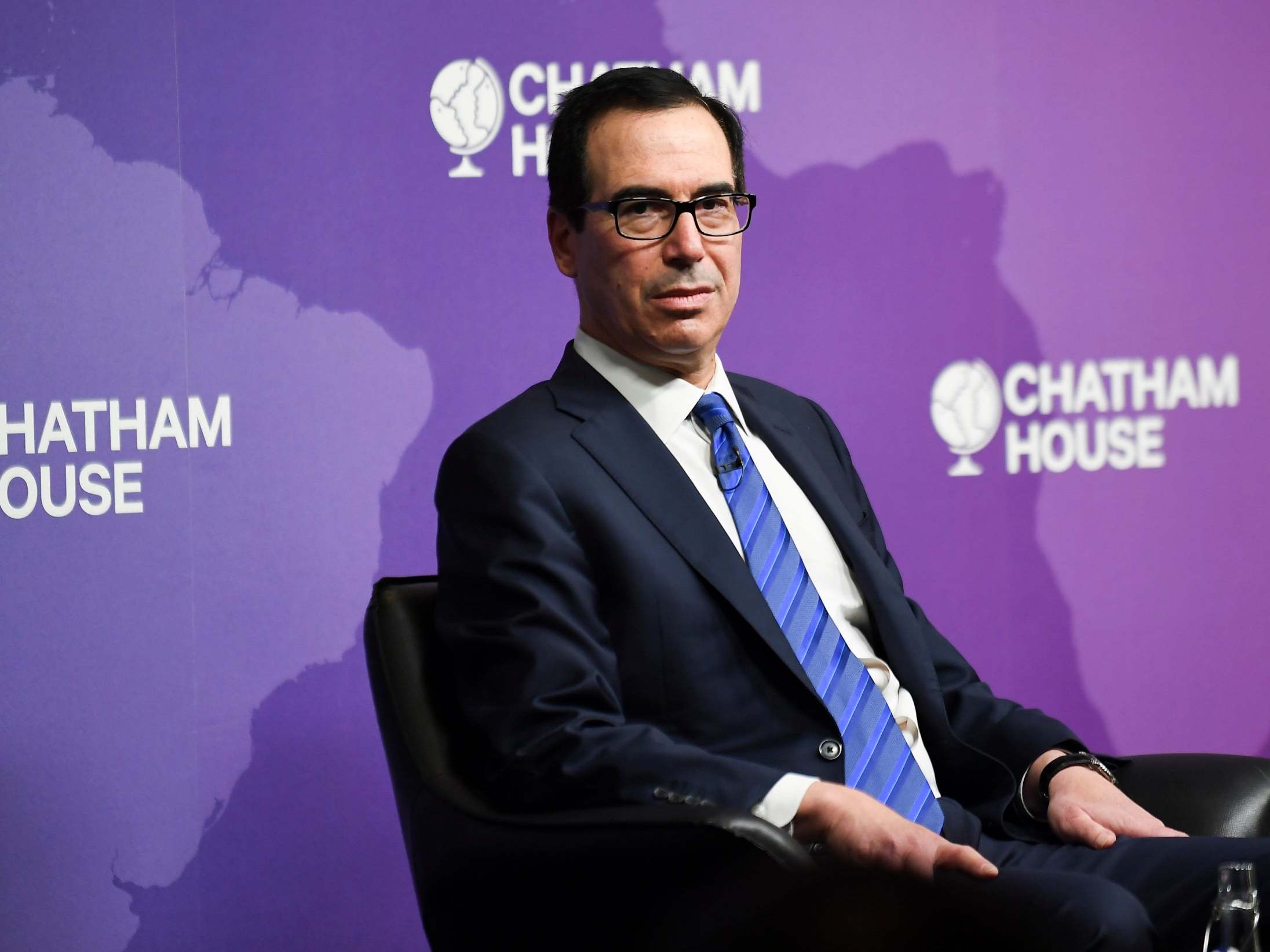 The US Treasury secretary says issues with Europe must be resolved first