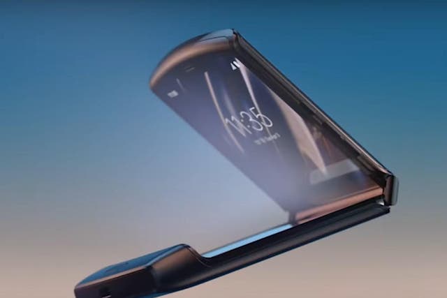The Motorola Razr is built to bend but apparently 'bumps and lumps are normal'