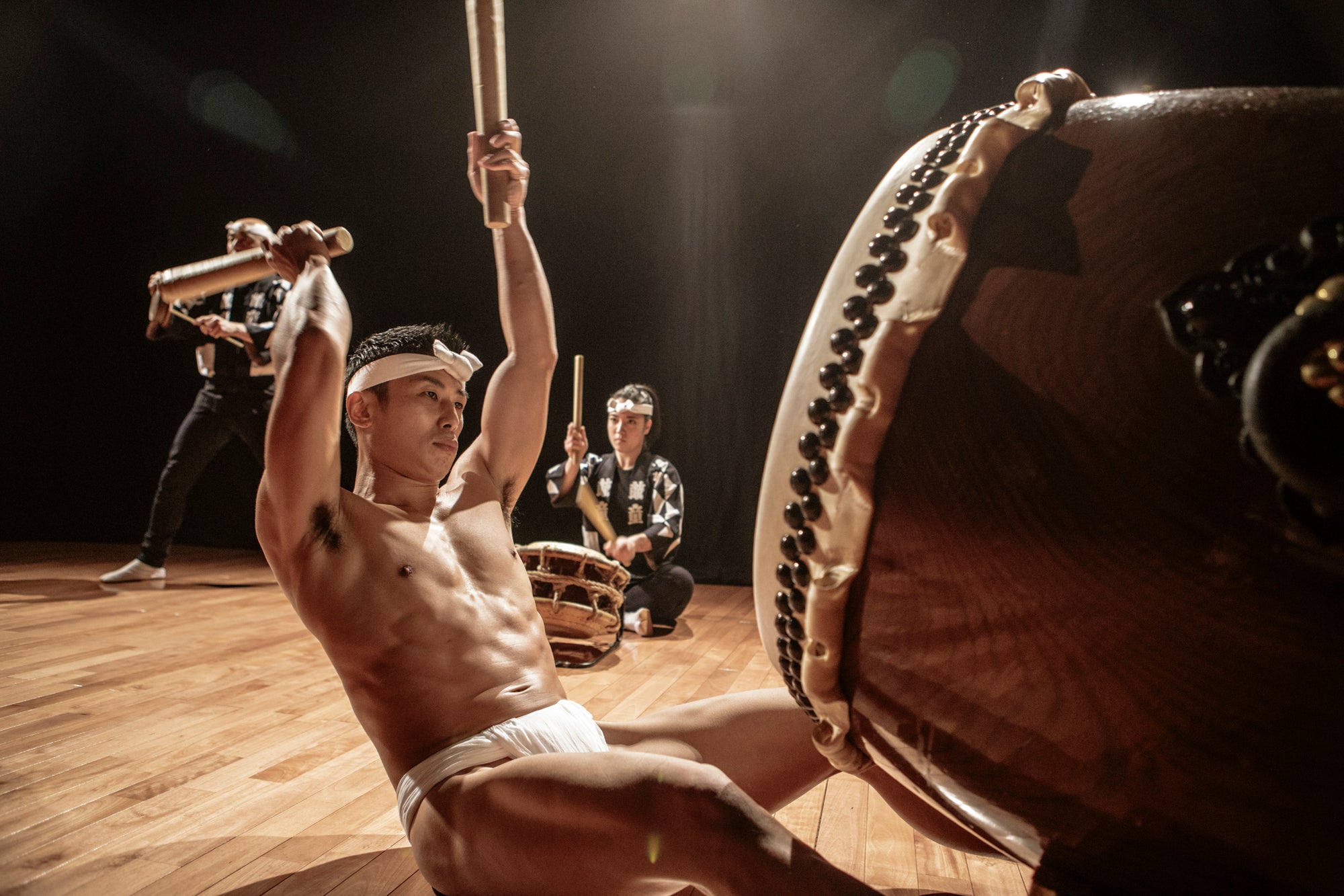 Young people of a somewhat masochistic stamp are queuing up to enrol for a two-year taiko drumming apprenticeship on the Japanese island of Sado