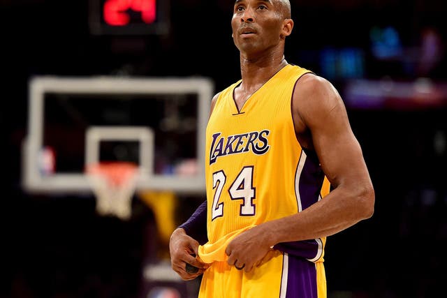 Bryant played with the LA Lakers for 20 years