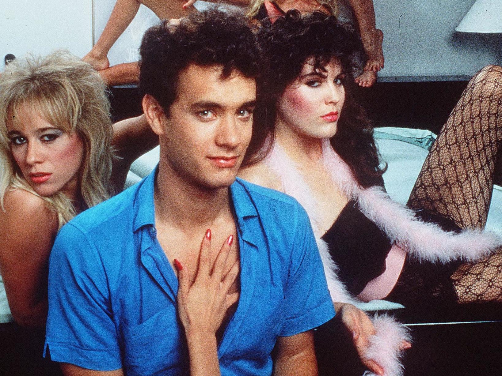Determinedly low brow: Hanks in ‘Bachelor Party’ (1984)