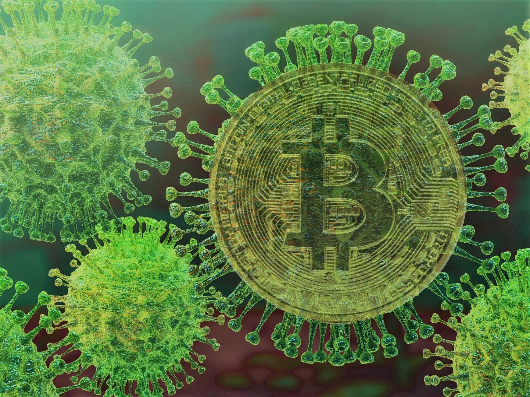 Some cryptocurrency analysts believe coronavirus has helped push up bitcoin's price