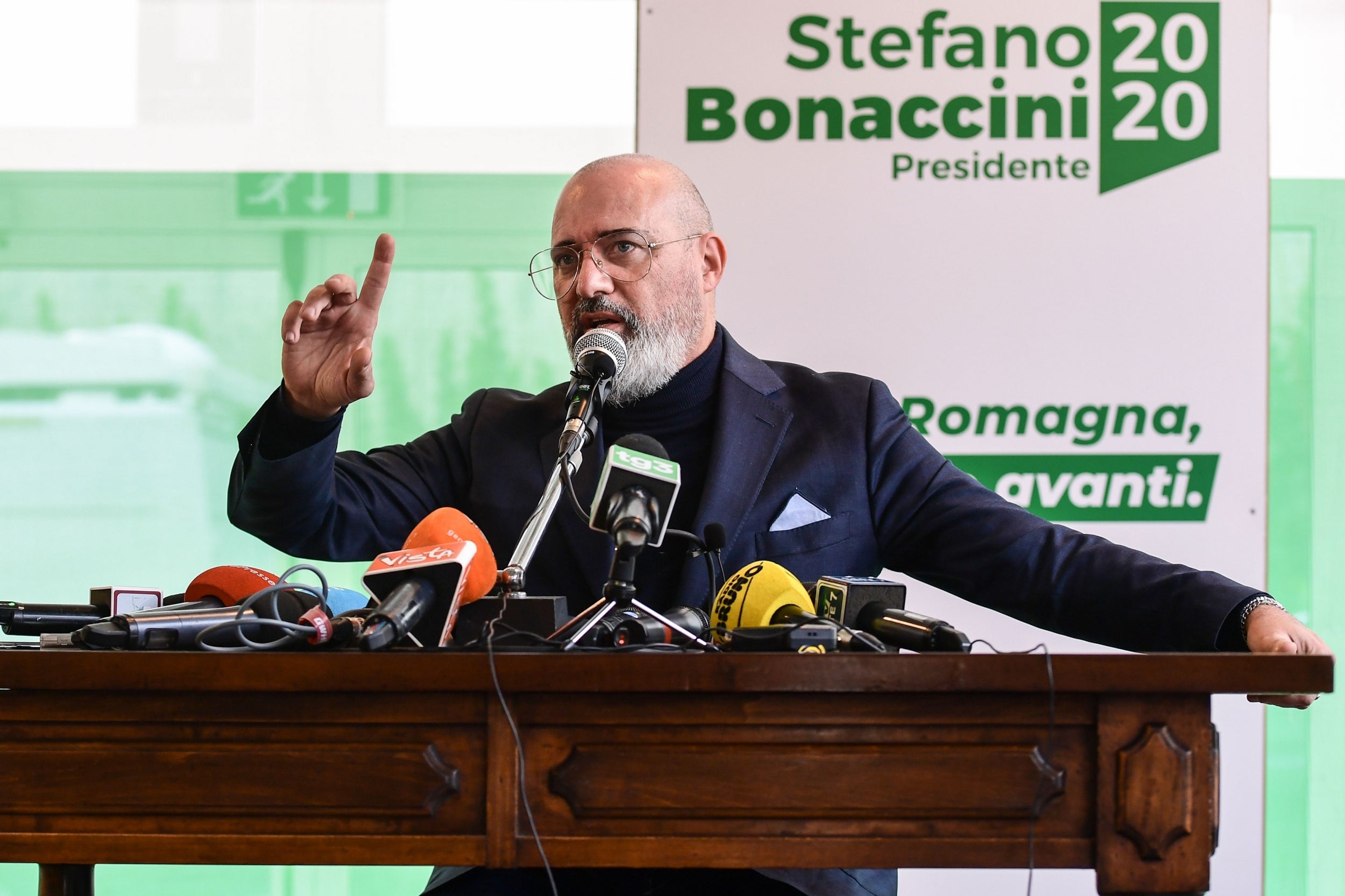 PD candidate Stefano Bonaccini