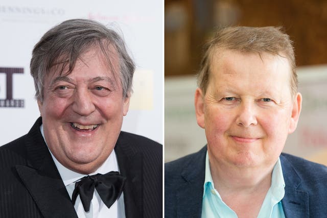 Stephen Fry (left) and Bill Turnbull have both gone public about their prostate cancer diagnoses