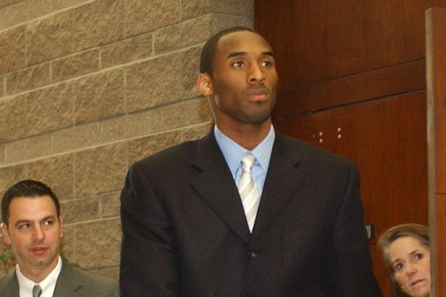 Bryant appeared in court over a rape allegation in 2003 before settling a civil suit