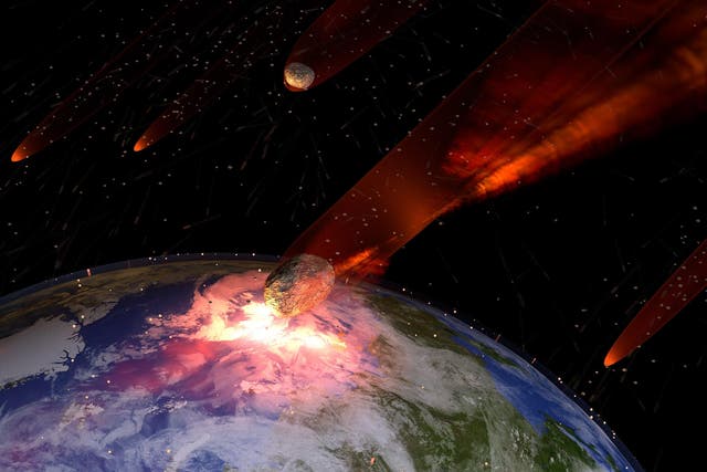 Prehistoric hit job: the meteorite, according to a team of scientists, was the chief perpetrator