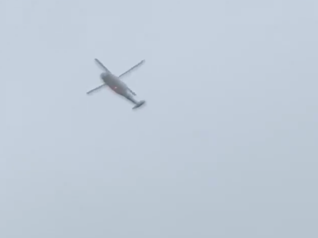 Helicopter can be seen circling near Glendale, California in video posted online