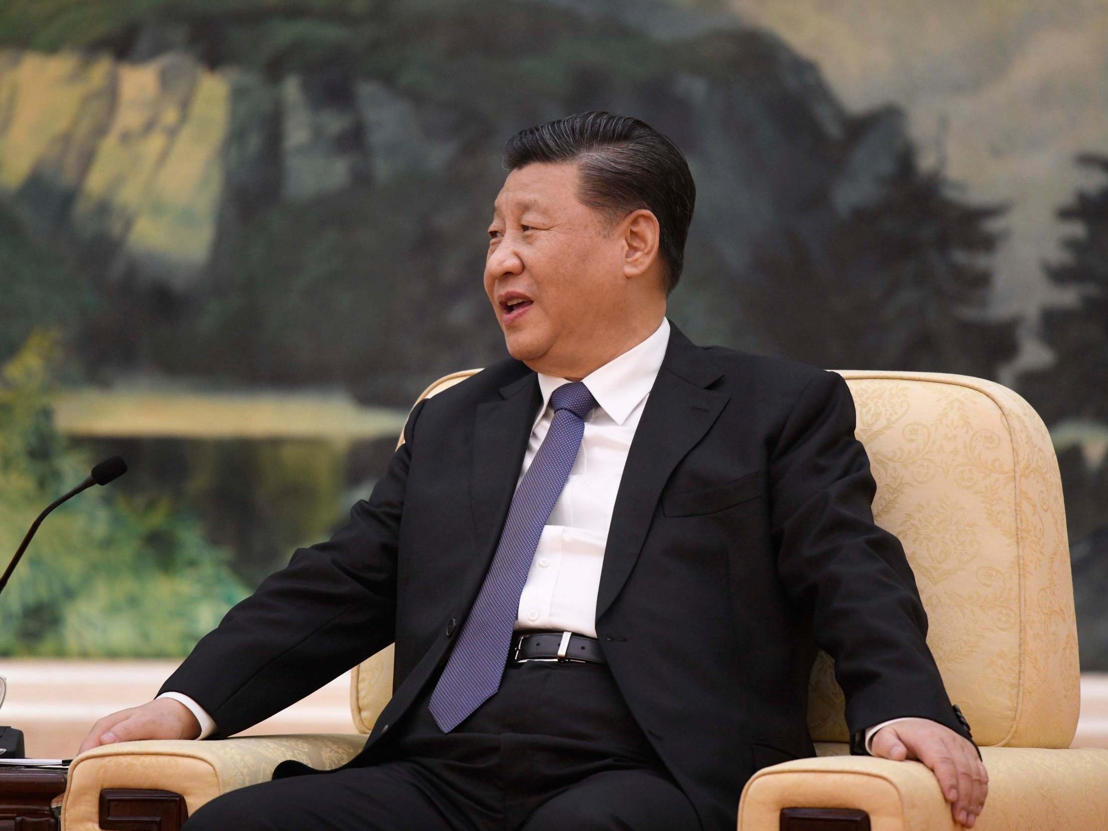 <p>File image:  Chinese President Xi Jinping has made clamping down on official corruption a hallmark of his decade-long tenure</p>