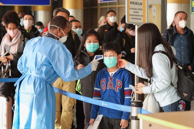 Across the world, countries are imposing checks on passengers to try to reduce the spread of the virus