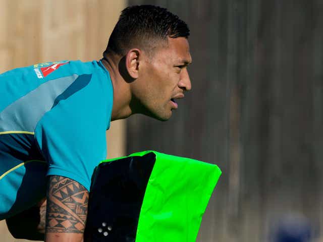 Israel Folau is facing a backlash upon his arrival in the Super League