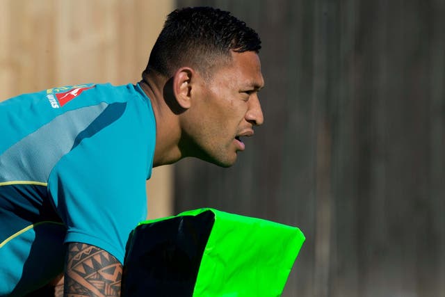 Israel Folau is facing a backlash upon his arrival in the Super League