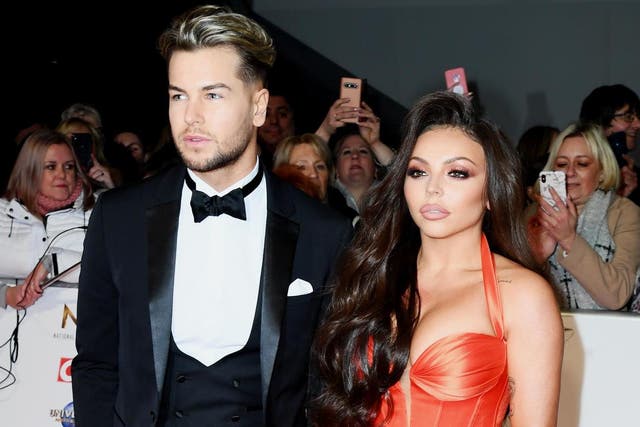 Chris Hughes and Jesy Nelson at the NTAs