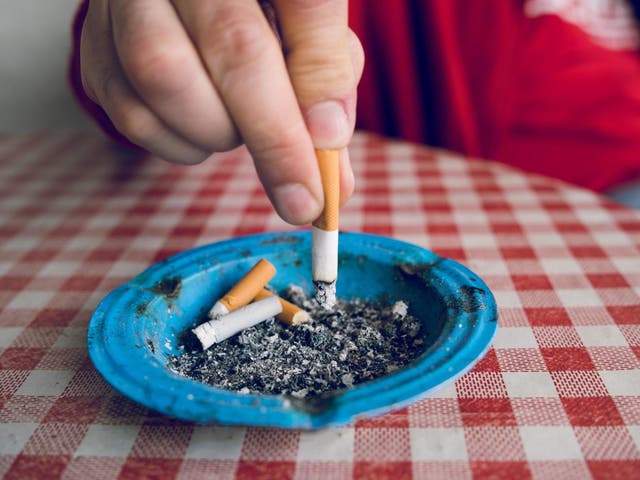 <p>Representational image: Of the 47,000 lung cancer cases reported in the UK every year, some 72 per cent are believed to be the result of smoking</p>