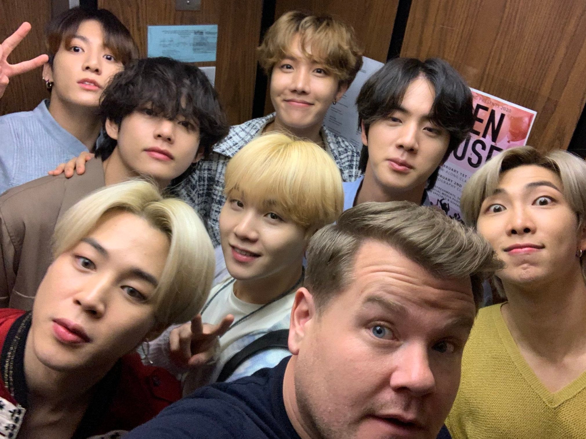 James Corden thanks BTS fans for donating thousands towards children’s