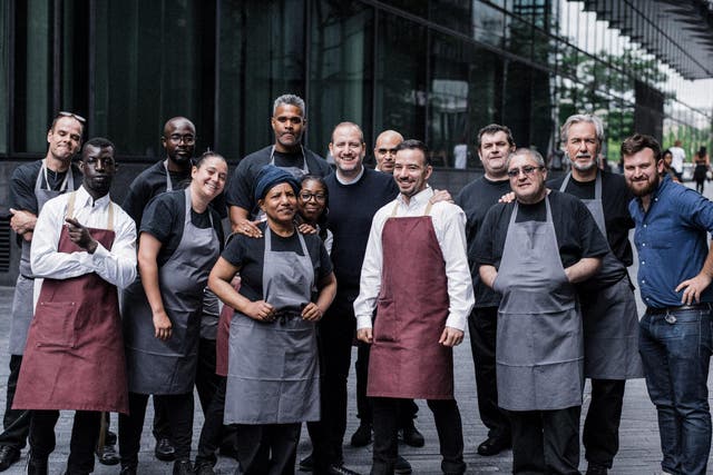 Apprentices at Brigade Bar and Restaurant in south London