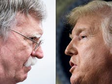 Trump lashes out at John Bolton over details in tell-all book