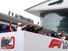 Chinese GP under threat from coronavirus with F1 on red alert