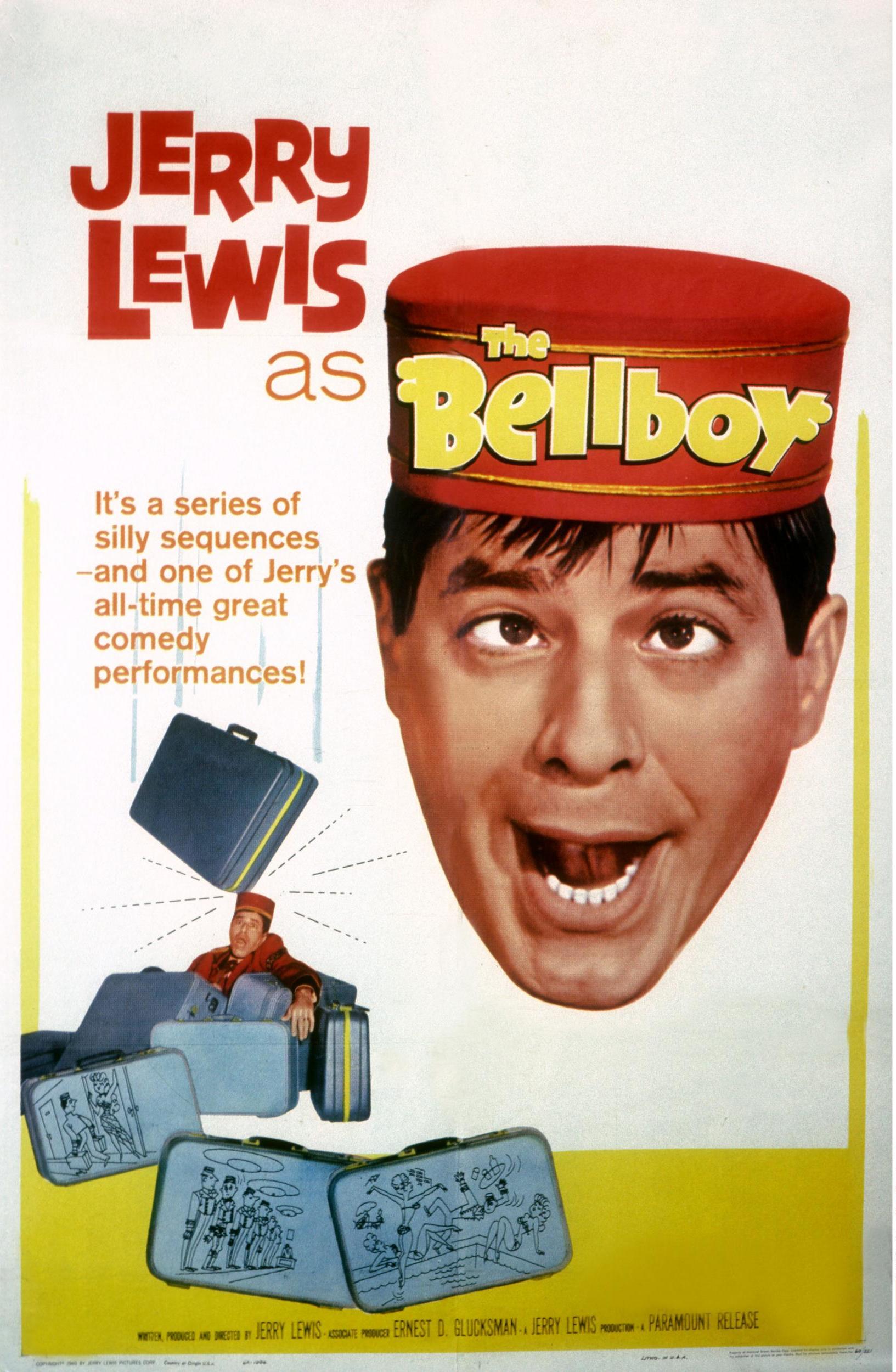 Lewis wrote, directed and starred in ‘The Bellboy’ (1960)