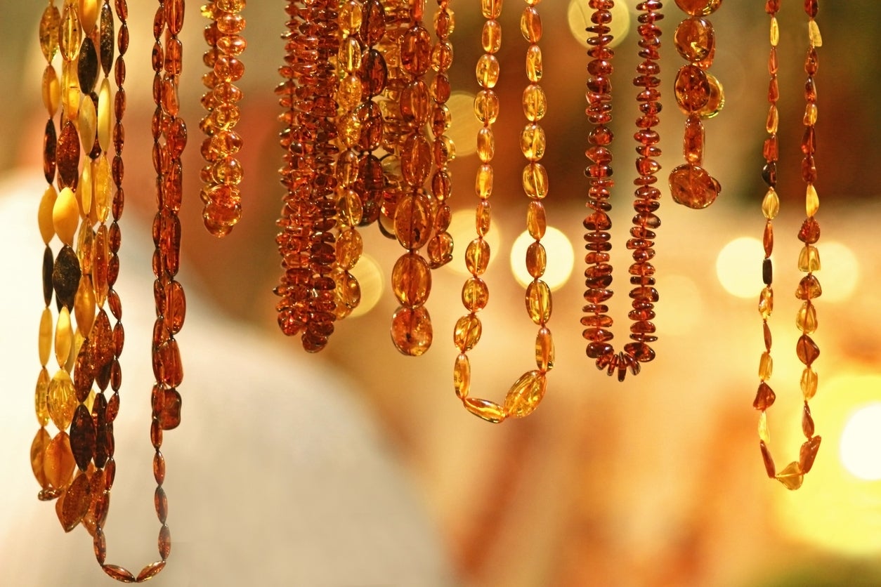 Pick up amber jewellery in Kaunas